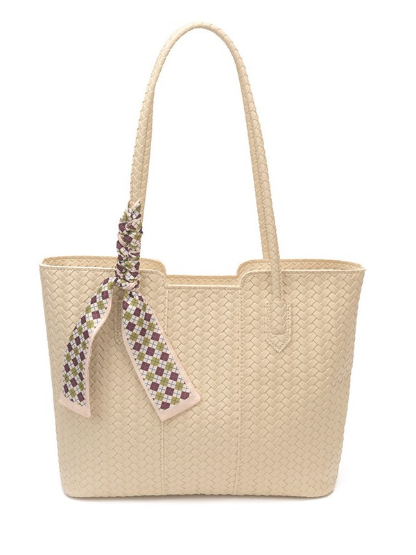 Bolsa de viaje de alta calidad para mujeres 2026 nueva moda transfronteriza de moda tejida exquisita de gran capacidad bolso de hombro