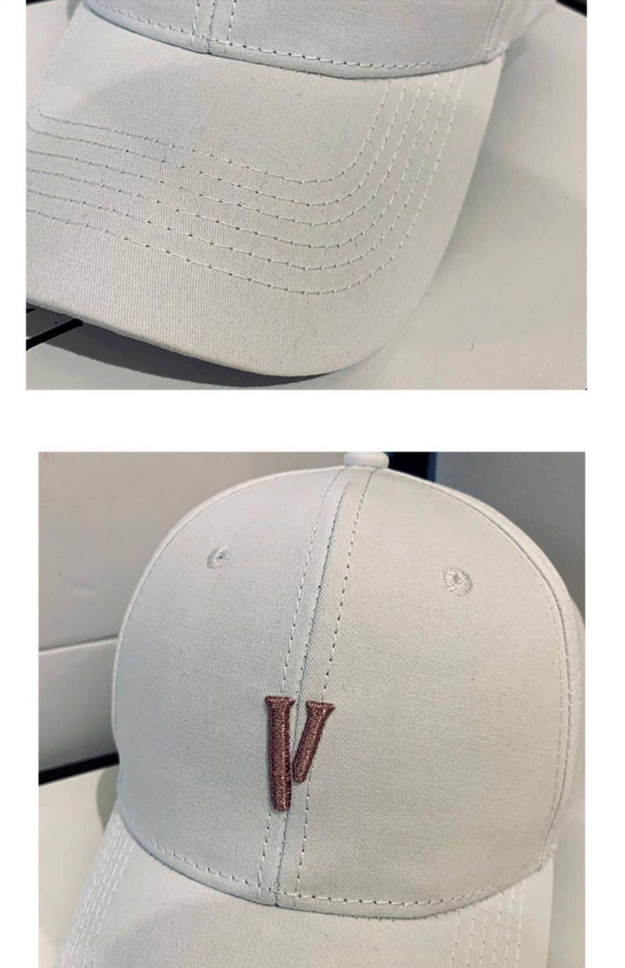 Stylish V Letter Baseball Cap