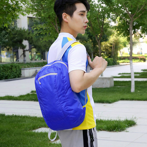 Folding bag, colorful outdoor skin bag, foldable backpack, sports lightweight travel backpack, large capacity travel bag