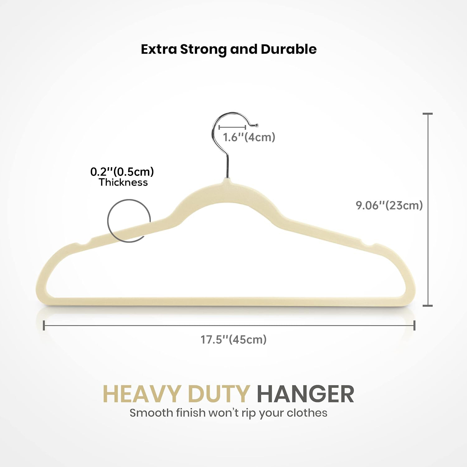 Percha flocada, acabado doméstico, profesional, acabado de ropa, colgado de ropa, colgado de gamuza de cisne sin costuras, colgado de ropa antideslizante, colgado de ropa