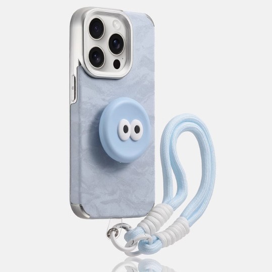 Bordado de dibujos animados de invierno para animales pequeños Apple 16promax funda para teléfono móvil 14pro/15pro niñas 13/14