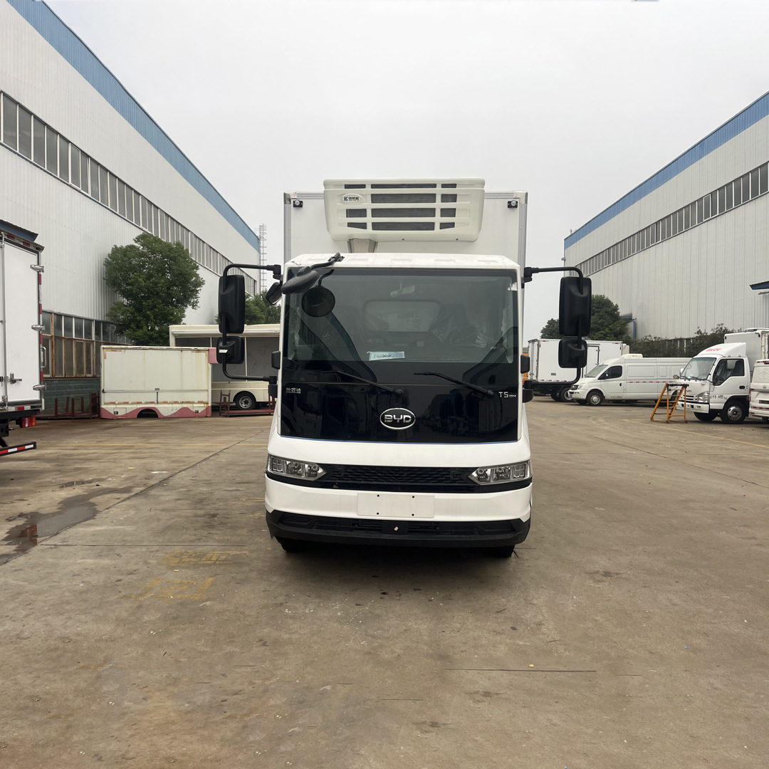 4米2比亚迪132度电纯电动冷藏车 5吨新能源海鲜冷链车 刀片电池