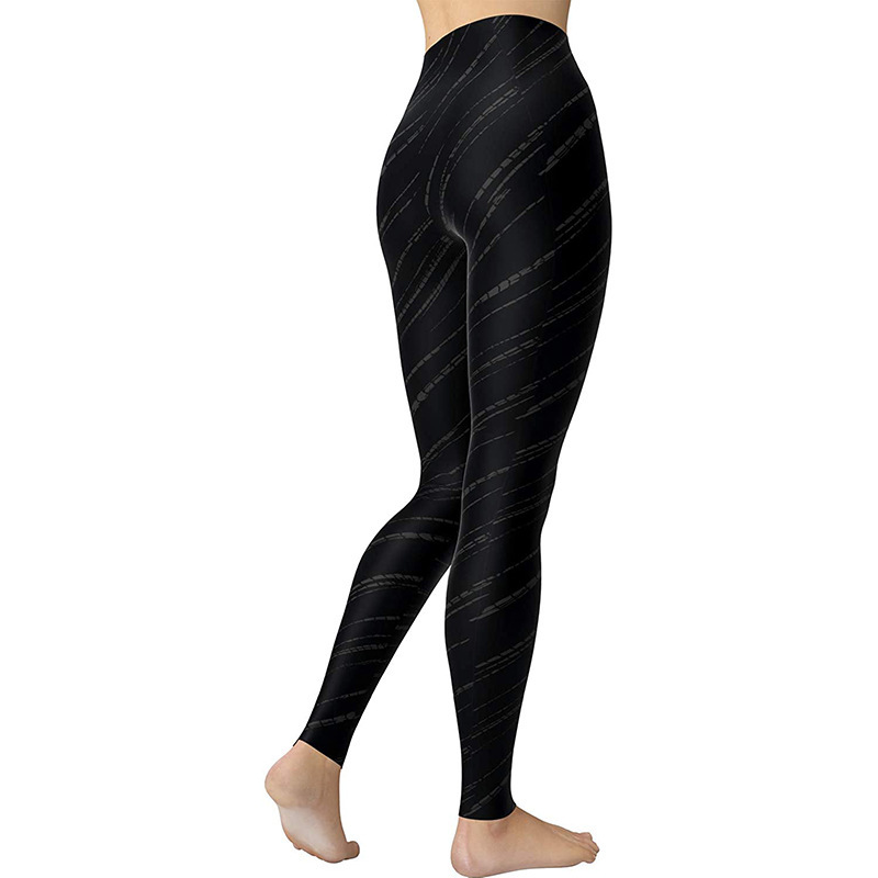 nihaostyle ropa al por mayor estampado de leopardo apretado estiramiento deportes yoga pantalones casuales NSYIC66816