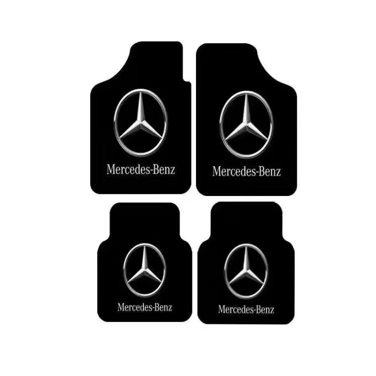 Transfronterizo de pie de coche GM alfombra antideslizante desgaste alfombra pie Mat cristal terciopelo coche pie Mat anti-sucio mat