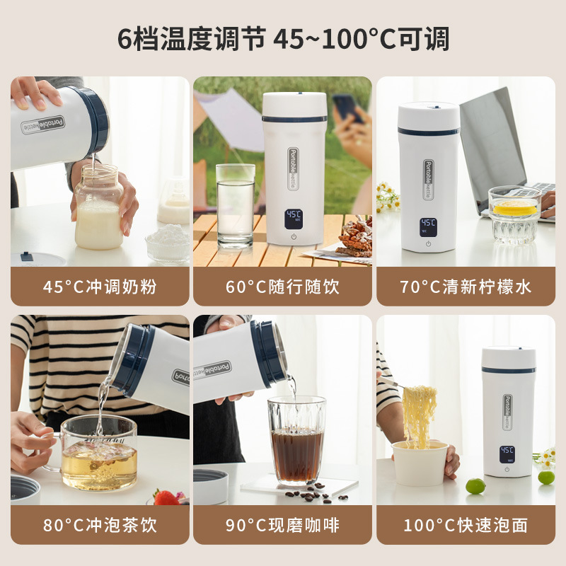 550mL大容量電気コップ110v美標携帯湯沸かし器旅行クロスボーダー対外貿易湯沸かし器|undefined