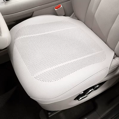 front and rear seat cushion, Four Seasons Pad - front-row-single-seat-cushion-off-white-ultra-thin-full-coverage-model-ultra-thin-and-breathable