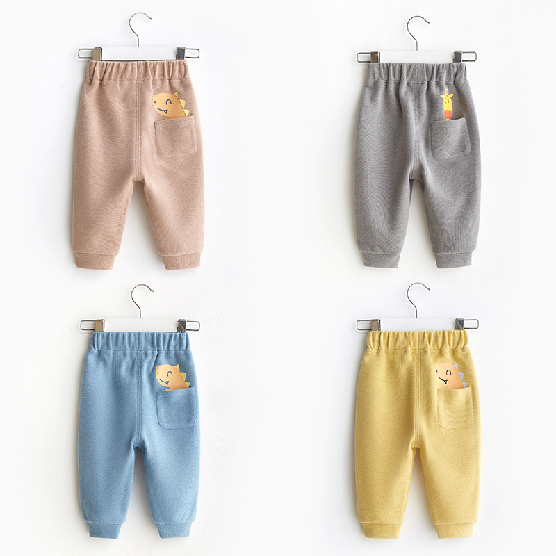 Pantalones de bebé primavera y otoño ropa al aire libre niños pantalones de entrepierna abierta para niñas Pantalones deportivos casuales para niños pantalones de niño Bebé Ropa de otoño