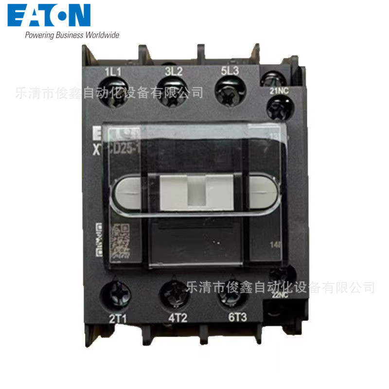 原装EATON伊顿 XTCD25-11交流接触器220V 50/60HZ 1NO+1NC