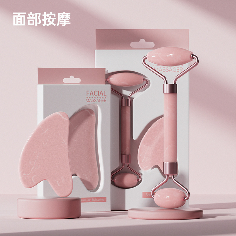 ローラーマッサージ器の顔の美容は粉晶玉ではありません。|undefined