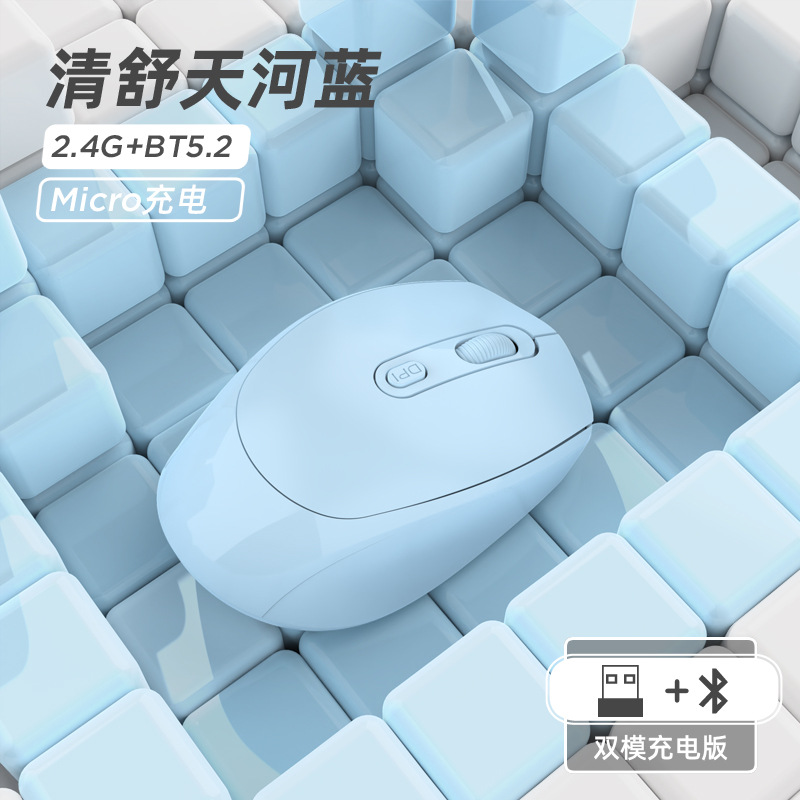 충전 듀얼 모드 2.4G+블루투스 블루