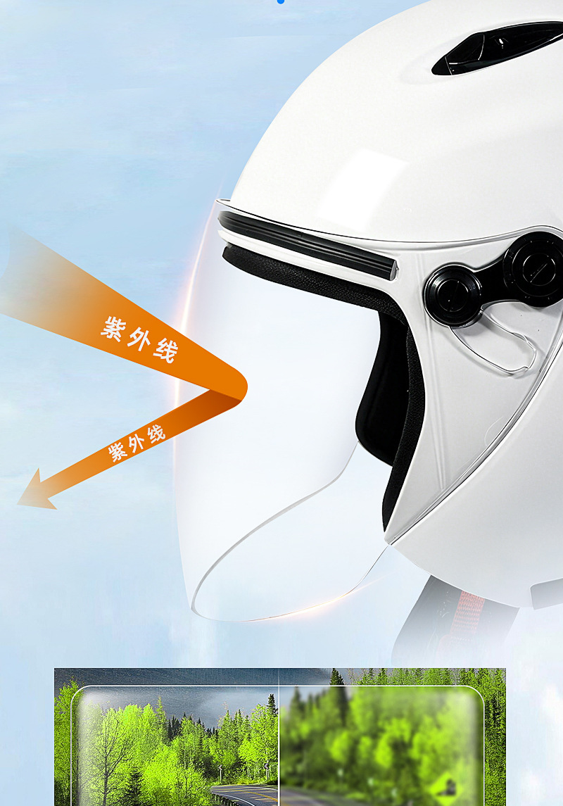 Feiko Bluetooth Integrated Smart Voice Motorcycle Helmet 3C Certified New National Standard Electric Vehicle Safety Helmet