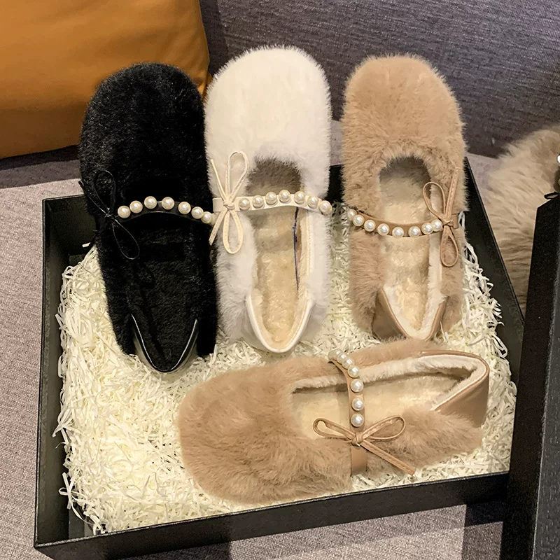 Обувь, демисезонные флисовые туфли, интернет-знаменитость, стиль Chanel