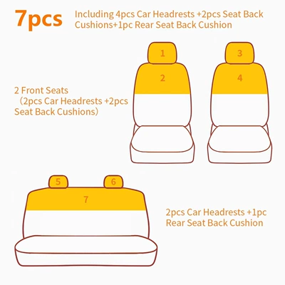 Half-Seat Covers, High-End Embroidered Fabric — Seat cushion, seat cover