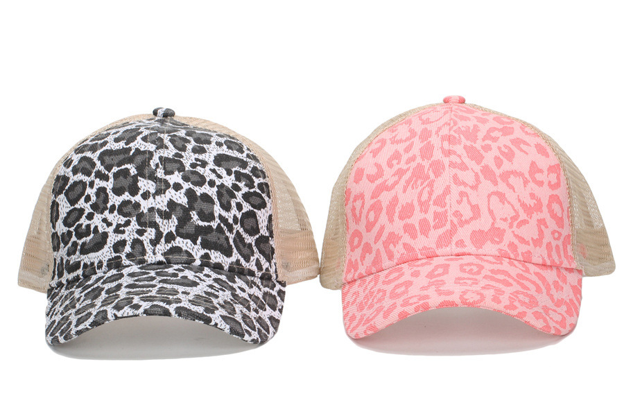 Unisex Streetwear Leopard Curved Eaves Baseball Cap display picture 9