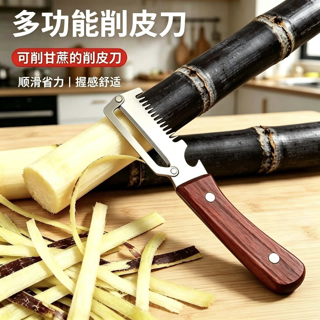Cuchillo de corte multifuncional de cocina de cebolla cortador de alambre cortador de cabellones cortador de melón cortador de melón cortador de casco artefacto de corte de piel