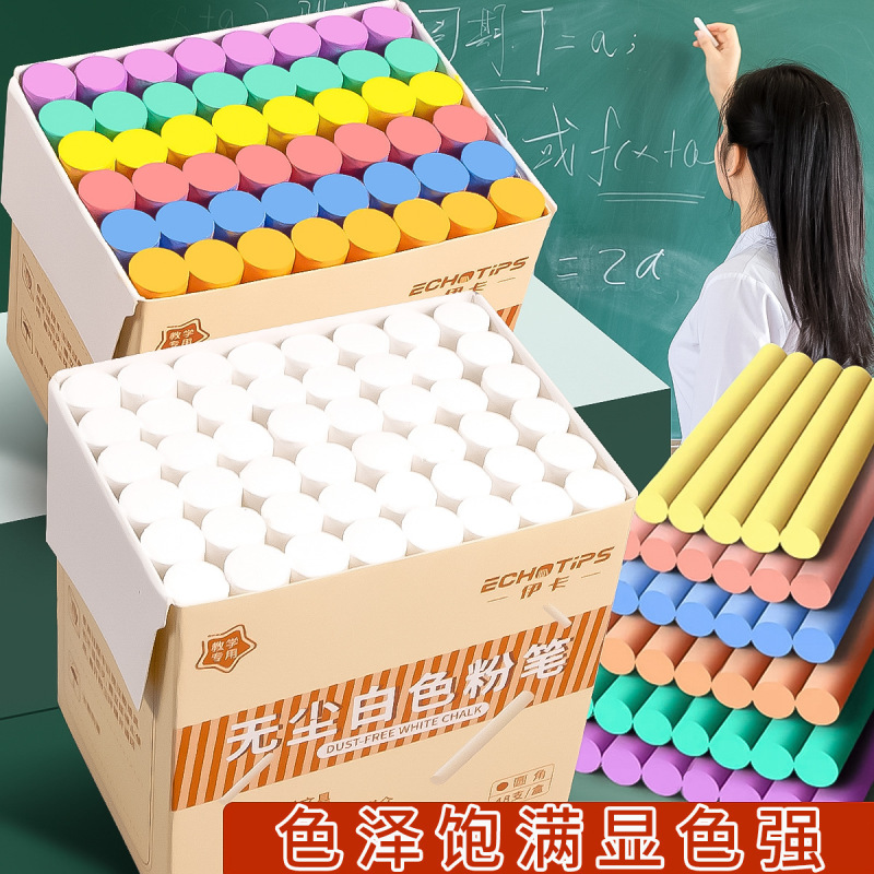 Chalkboard markers in bright colors for children's drawing, white, non-staining, and specifically for teachers' use in teaching