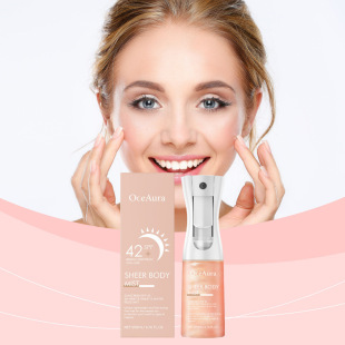 OCEAURA Body Protection Spray Moisturizing Summer Outdoor UV Protection Refreshing and Not Sticky Spray