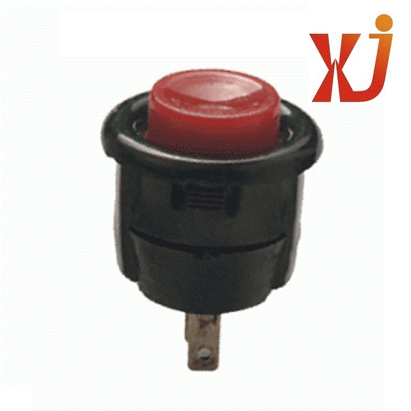 圆形按钮开关12mm  迷你按钮开关复位  轻触按钮开关带锁