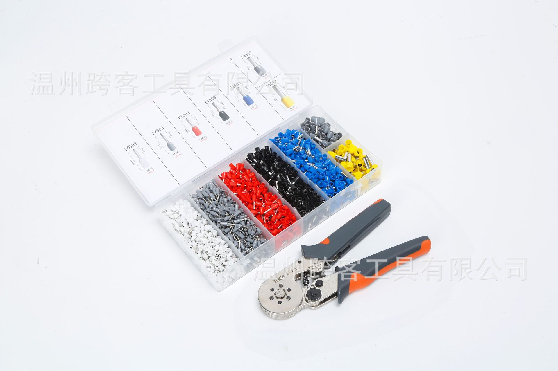 육각형 6-6A 1900 (회색 주황색 손잡이 흰색 머리)