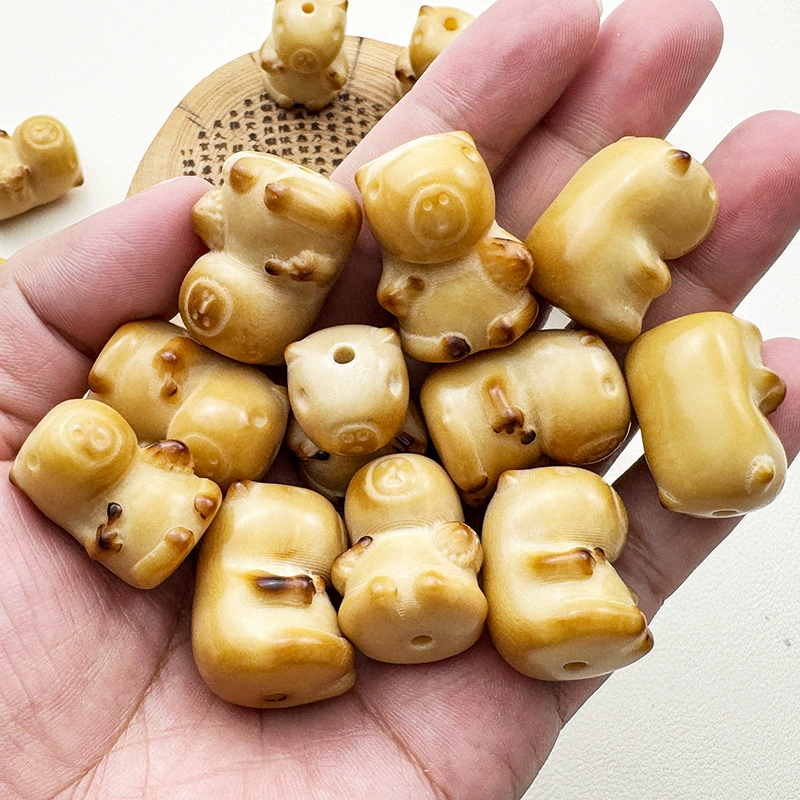 Bodhi rosary, beads walnut, accessories handmade, handle, accessory, for luck, DIY
