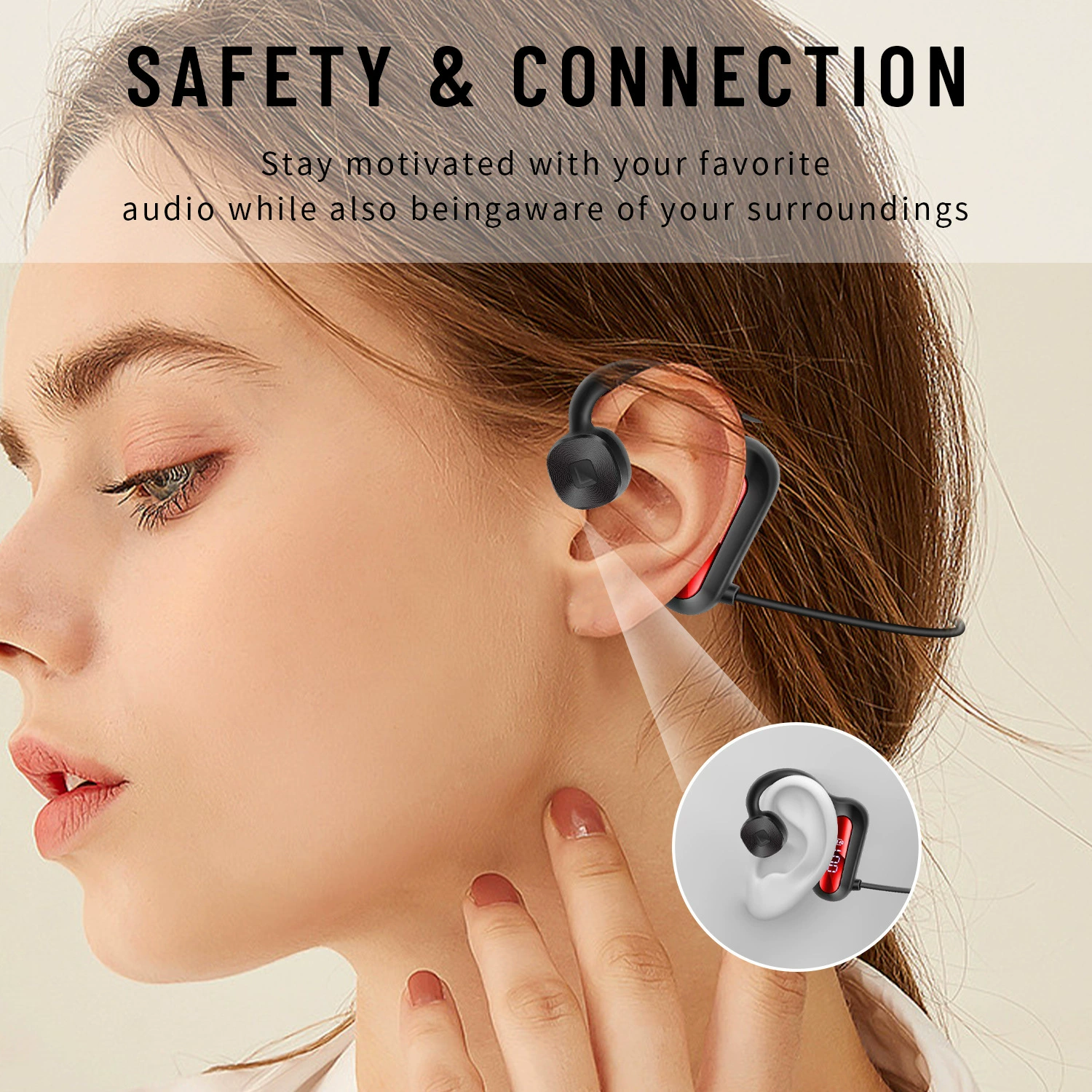 AKZ-G11 Bone Digital Guidance второе поколение Air OK наушники беспроводные Bluetooth, спортивные, для бега 2023