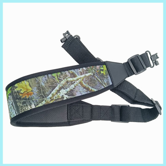 Cross-border outdoor tactical gun belt multifunctional adjustable double-point shoulder belt thickened comfortable wear-resistant non-slip gun belt manufacturers