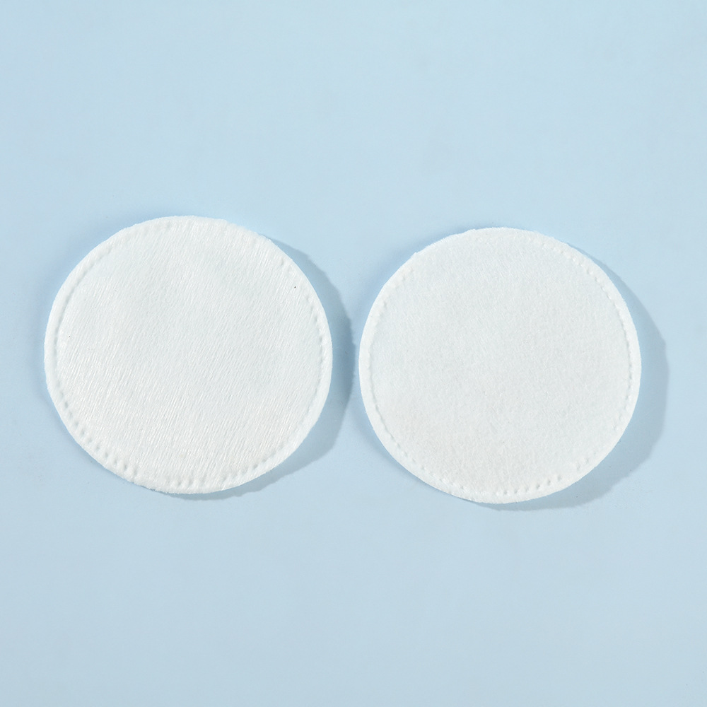 150 piezas de algodón redondo desechable para la piel algodón de limpieza facial simple y conveniente al por mayor