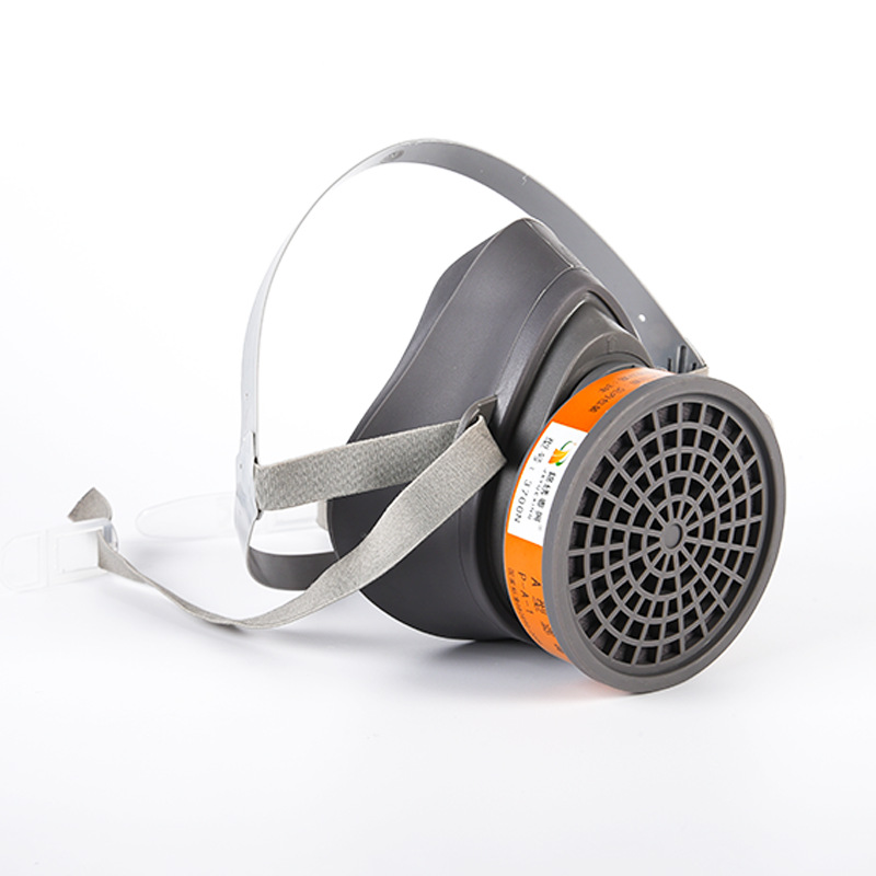 Máscara de gas Jinxiangxing 3700 máscara de gas de carbón activado de filtración de autoaspiración máscara protectora de pesticidas