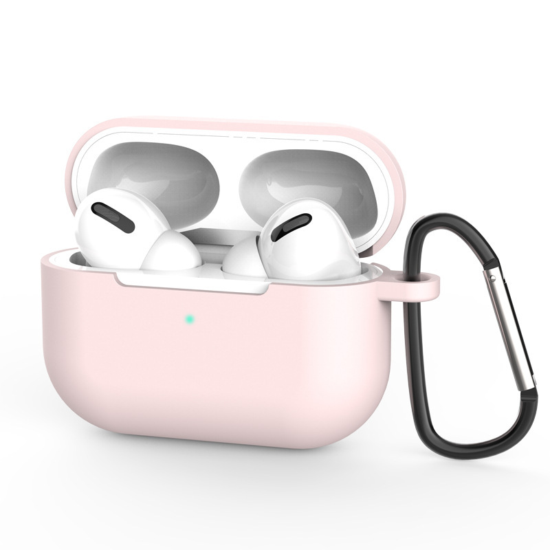 Funda protectora de silicona para auriculares Apple, funda para auriculares Airpods Pro, funda protectora para auriculares inalámbricos Bluetooth