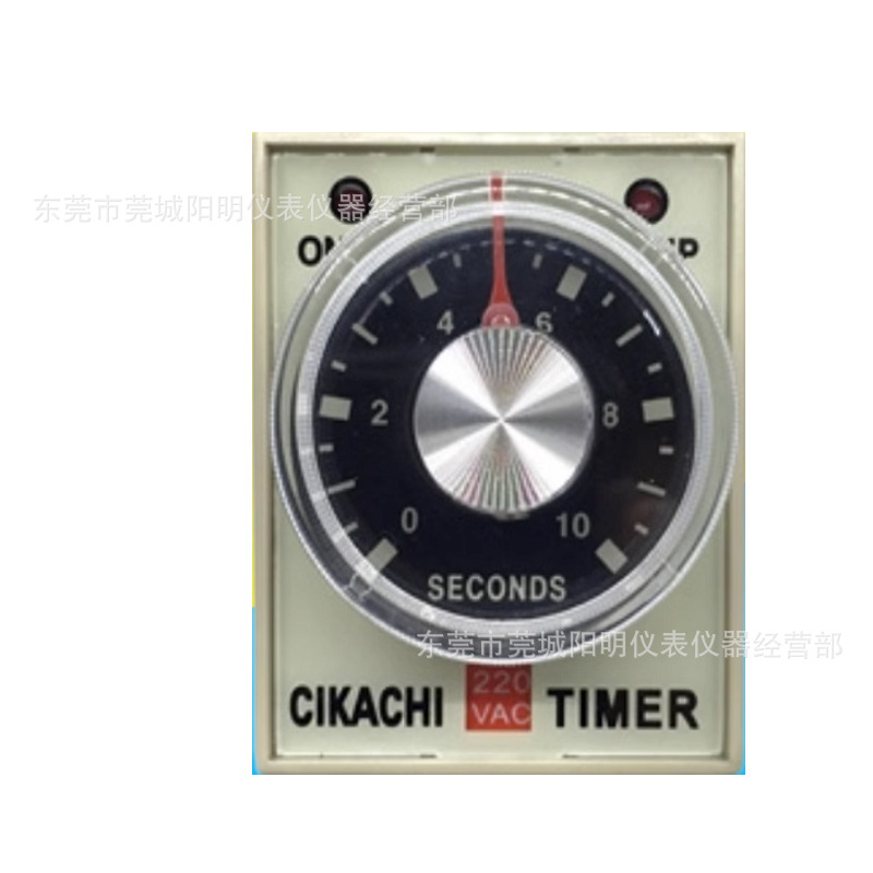 台湾嘉阳时间制AH3-3/220V.DC24V.10S30S.60S等时间控制器CIKACHI