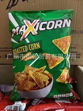 休闲零食印尼进口麦克斯克玉米片原味膨化食品休闲零食150g