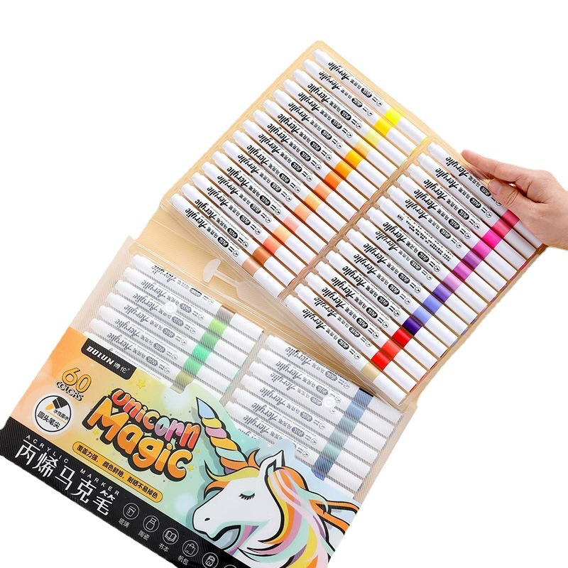 Акриловая маркерная ручка для рисования цвет граффити ручная маркерная ручка на водной основе Краска Ручка DIY маркер для рисования оптом