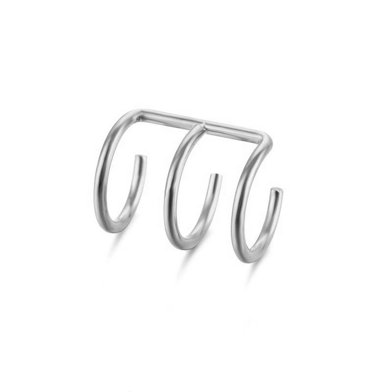 100 joyas de trenzas sucias de hip-hop, hebilla para el cabello, peluca africana, hebilla decorativa de trenzas, hebilla de trenzas sucias de bricolaje transfronterizo de metal