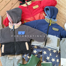 2025童装儿童冬装韩版加绒加厚棉衣女童冬款男童外套棉服5719