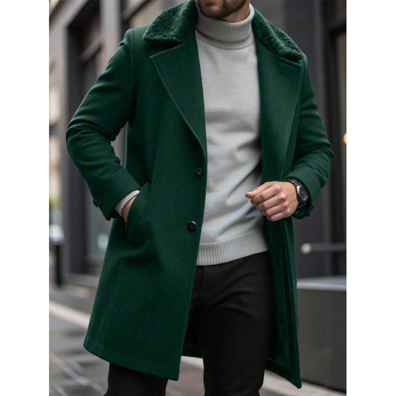 L 48026 Hombre delgado trench coat hombre delgado trench coat