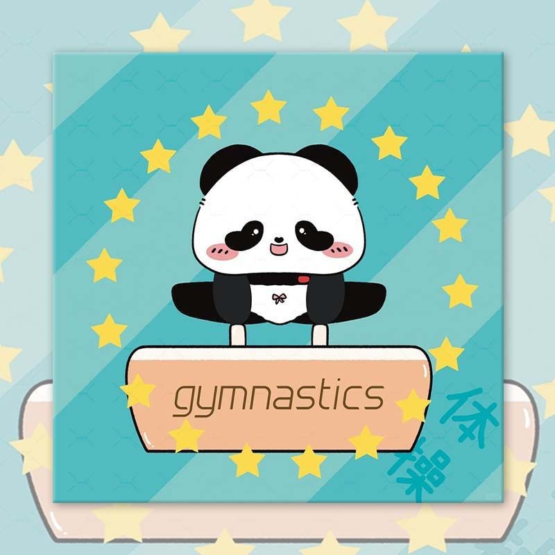 Panda Digital Oil Painting Diy2025 New Filled Hand-Painted to Relieve Boredom Handmade Sports Oil Paint Acrylic Painting