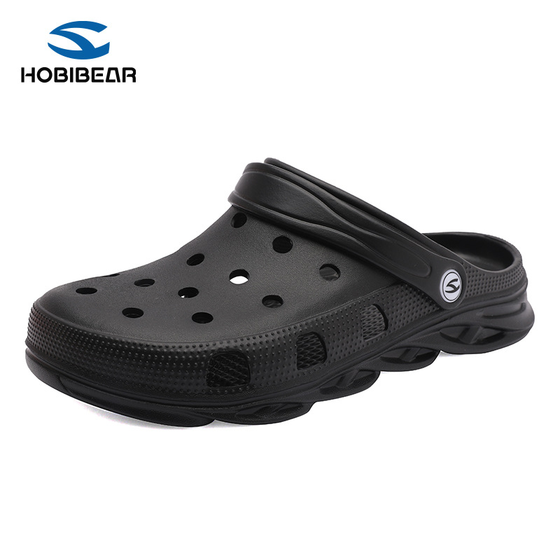 Habibie Cave Shoes Cross-border New Summer Men's Sports Driving Outer Wear Thick-soled Beach Sandals Factory Outlet