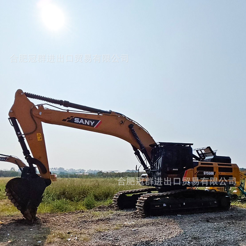 Excavadora SANY550H excavadora de orugas excavadora de ruedas pequeña excavadora de exportación grande image 5