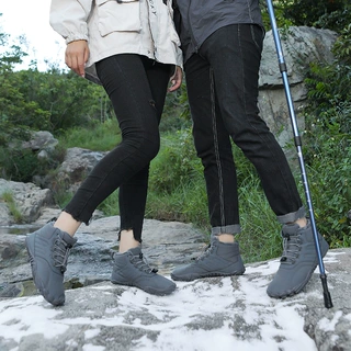 雪地靴男女冬季加厚保暖户外登山涉水五指棉鞋登山专用鞋防滑防寒