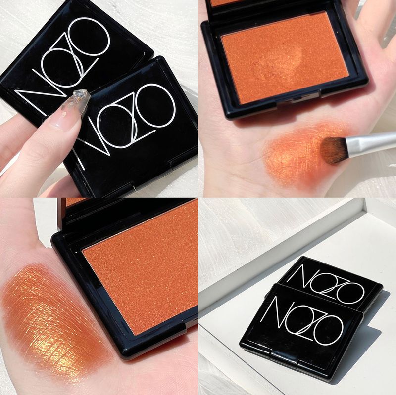 NOZOチークパレット ハイライト マット 自然な仕上がり 汗に強い 色落ちしない コンシーラー ヌードメイク シングルカラー チーク 卸売 長持ち|undefined