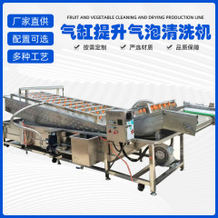 カボチャ発泡洗浄装置、果物と野菜の発泡洗浄機、ベジタブルレタス洗浄機、野菜洗浄加工装置