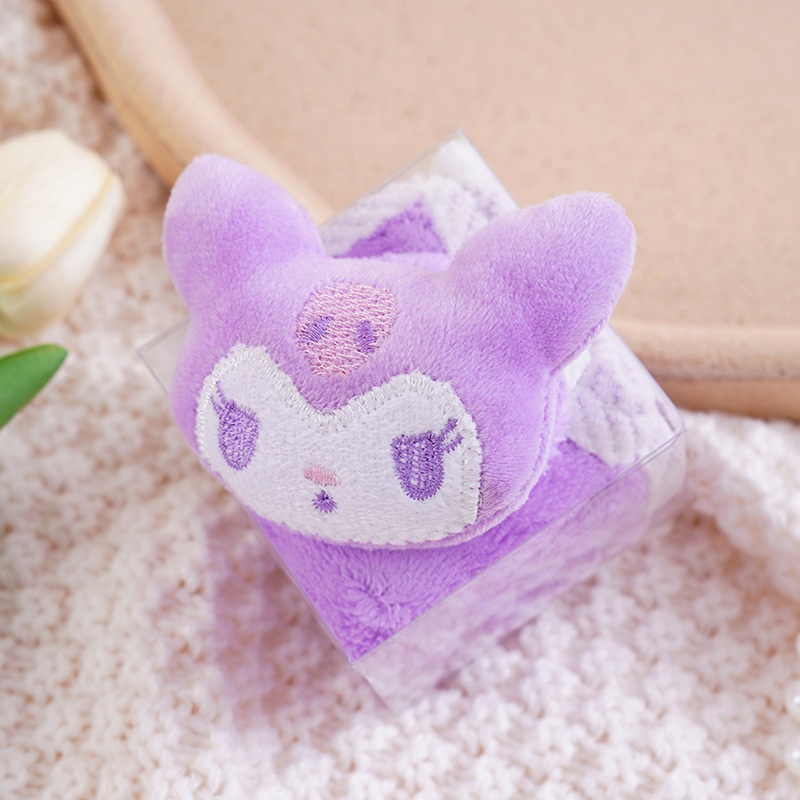 Purple culomi+pvc box / 30*30cm