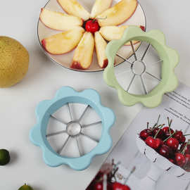 新款苹果切不锈钢多用水果分割器切片器  水果取芯器 Apple corer
