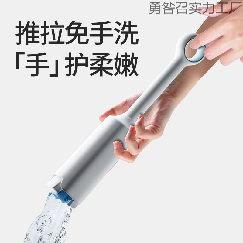 Shuの新しいハンズフリーミニモップは、テーブルを拭くための雑巾の代わりに、キッチンの卓上に持ち運べます、吸収性スポンジXiaofu|undefined
