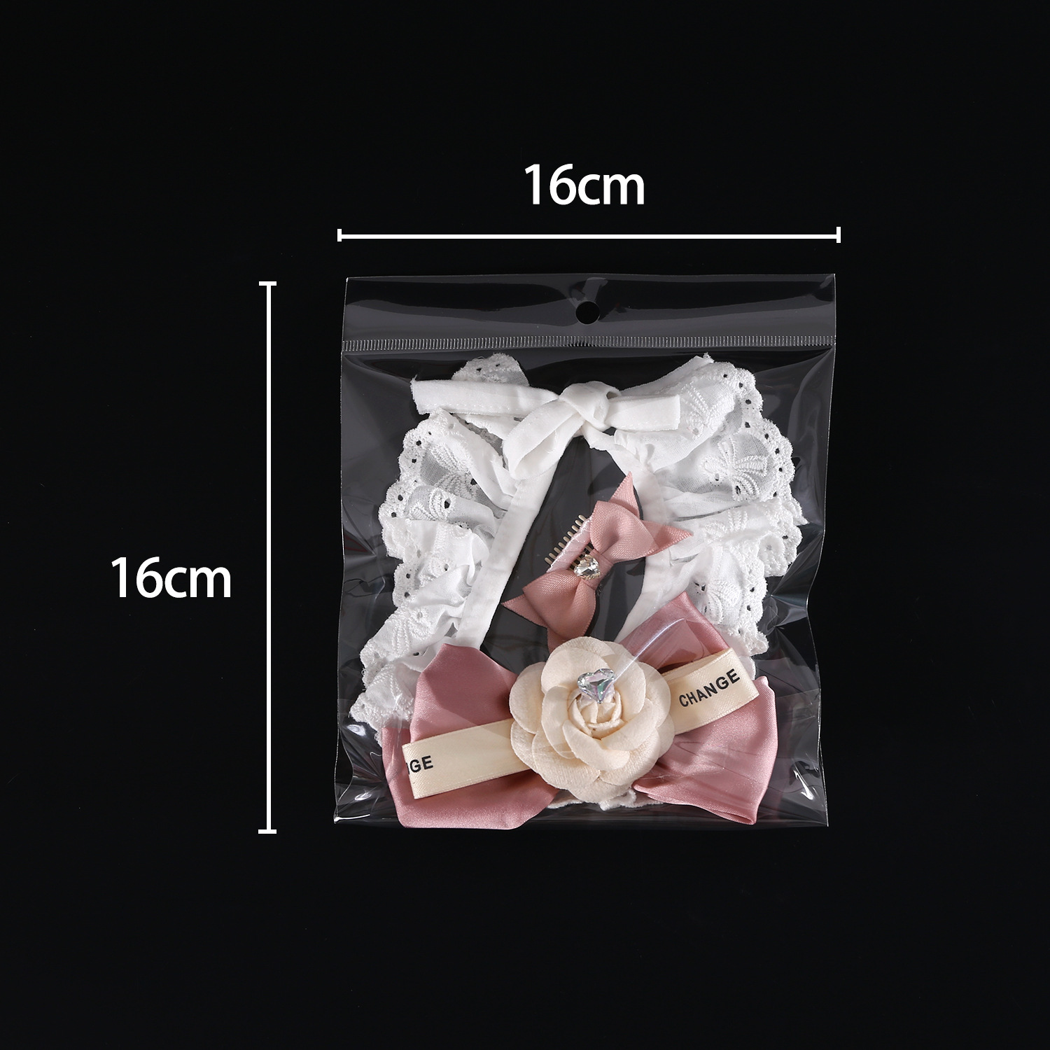 Pet Puppet Gato Fairy encaje super gran arco flor taladro bibie amor broche set image 4