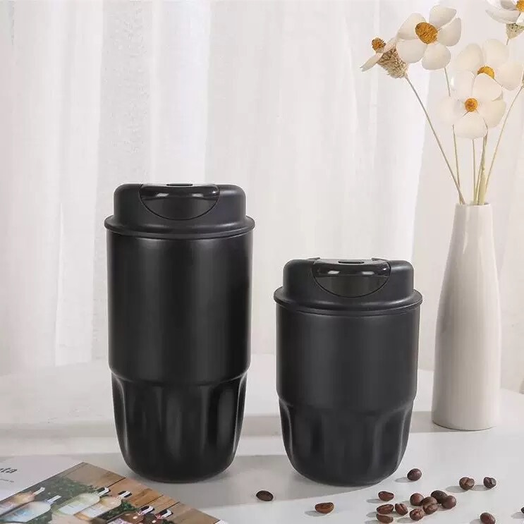 インターネット有名人コーヒーカップ魔法瓶カップ 316 ステンレス鋼ライナーポータブルカップシンプルな学生ガールウォーターカップ卸売|undefined