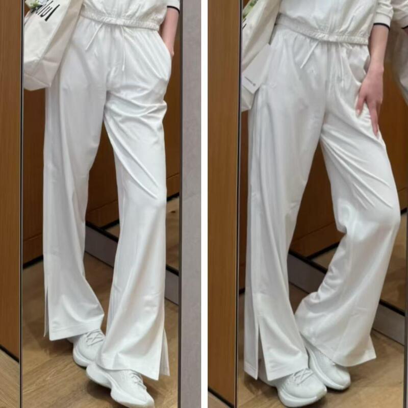 Lulufend High-Waisted Wide-Leg Pants Courtrival Women's Slimming Sports Loose Drapey Magic Pants Summer Outdoor Lulufend High-Waisted Wide-Leg Pants Courtrival Women's Slimming Sports Loose Drapey Magic Pants Summer Outdoor
