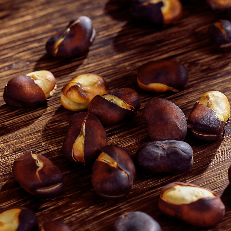 One-off delivery of fiery roasted broad beans, Yunnan rural specialty, crispy broad bean, bulk dry fried, original flavor, non-fried goods