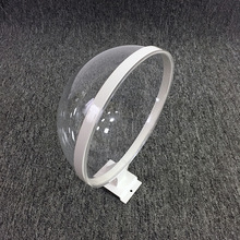 亚克力半球罩摄像头监控风雨遮挡罩圆形高透明灯罩防尘罩