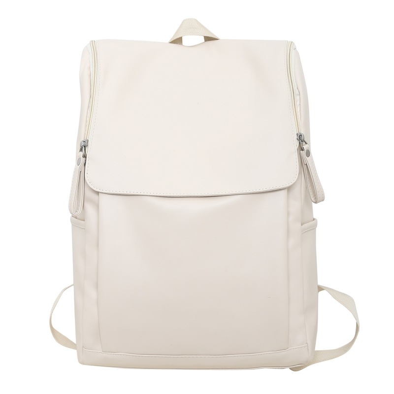 La nueva versión coreana de Amazon de la mochila de cuero suave para estudiantes de secundaria